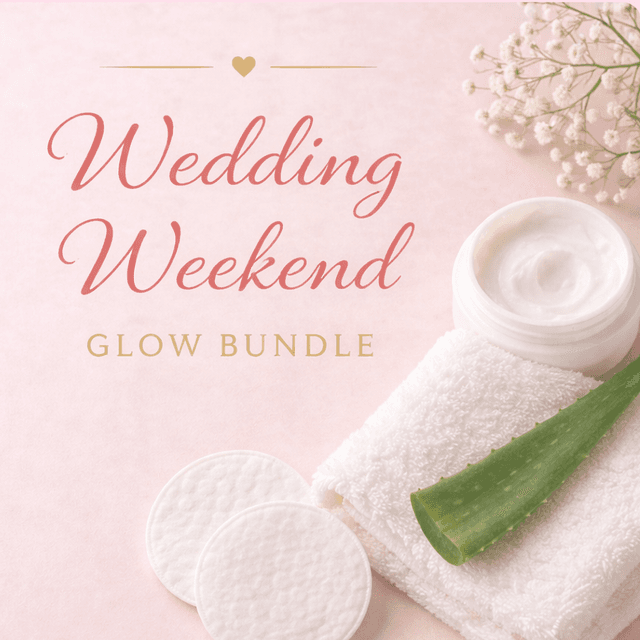 The “Wedding Weekend Glow Bundle” at Studio Rayne in Farmerville, LA